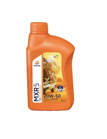 Dầu Repsol MXR 5 20W50 SL JASO MA 12x0.8L