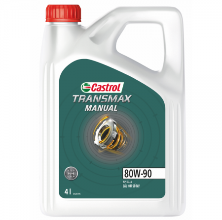 Dầu hộp số Castrol Transmax Manual 80W90 (4L/18L)